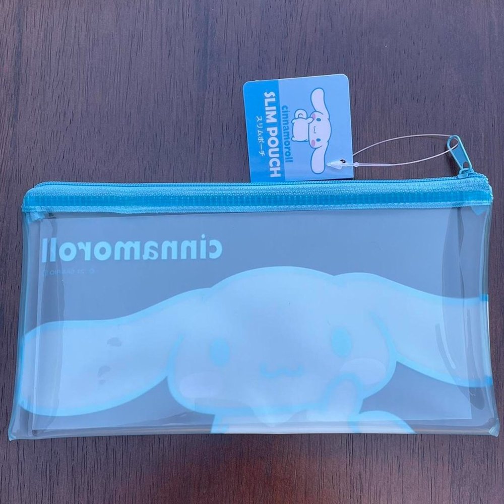Sanrio Cinnamoroll Blue Rectangle Zipper Bag - Picture 4 of 4